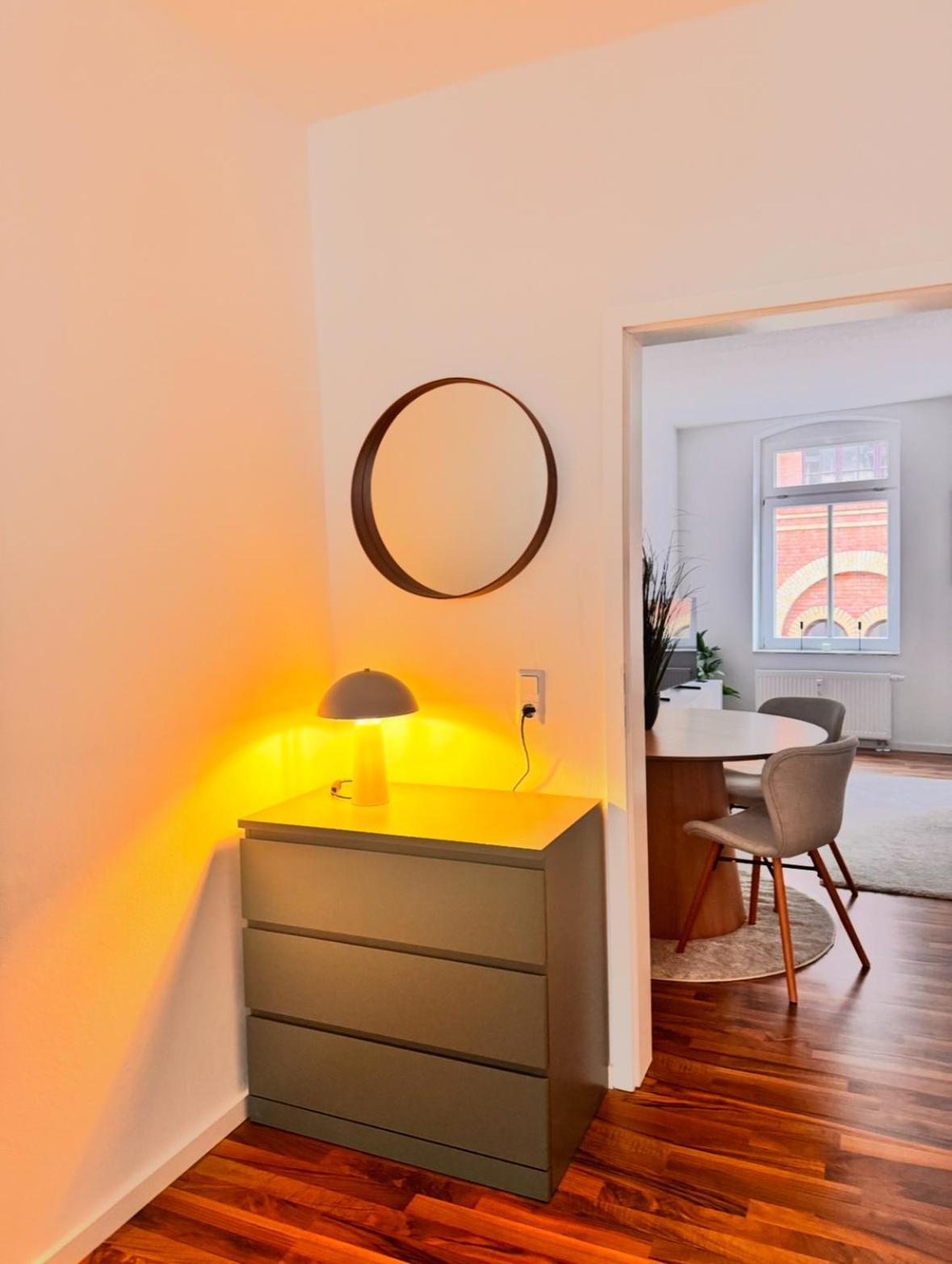 New Apartment In Magdeburg Buckau - Waschmaschine, Smart-Tv, Neues Badezimmer Buitenkant foto